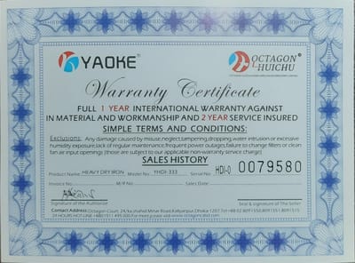 Yaoke YHDI-333 Heavy Dry iron_img_2