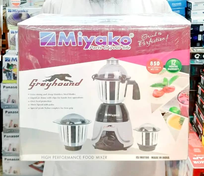 Miyako Grayhound 850 watt mixer grinder